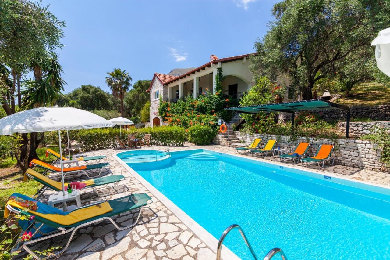 Villa Irini Nissaki Corfu Beach Villa Nisaki  Bagian luar foto