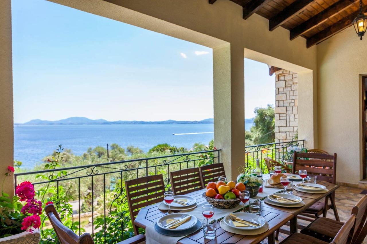 Villa Irini Nissaki Corfu Beach Villa Nisaki  Bagian luar foto