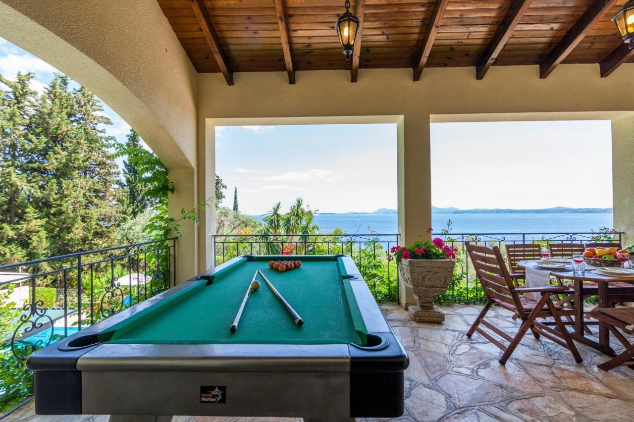 Villa Irini Nissaki Corfu Beach Villa Nisaki  Bagian luar foto