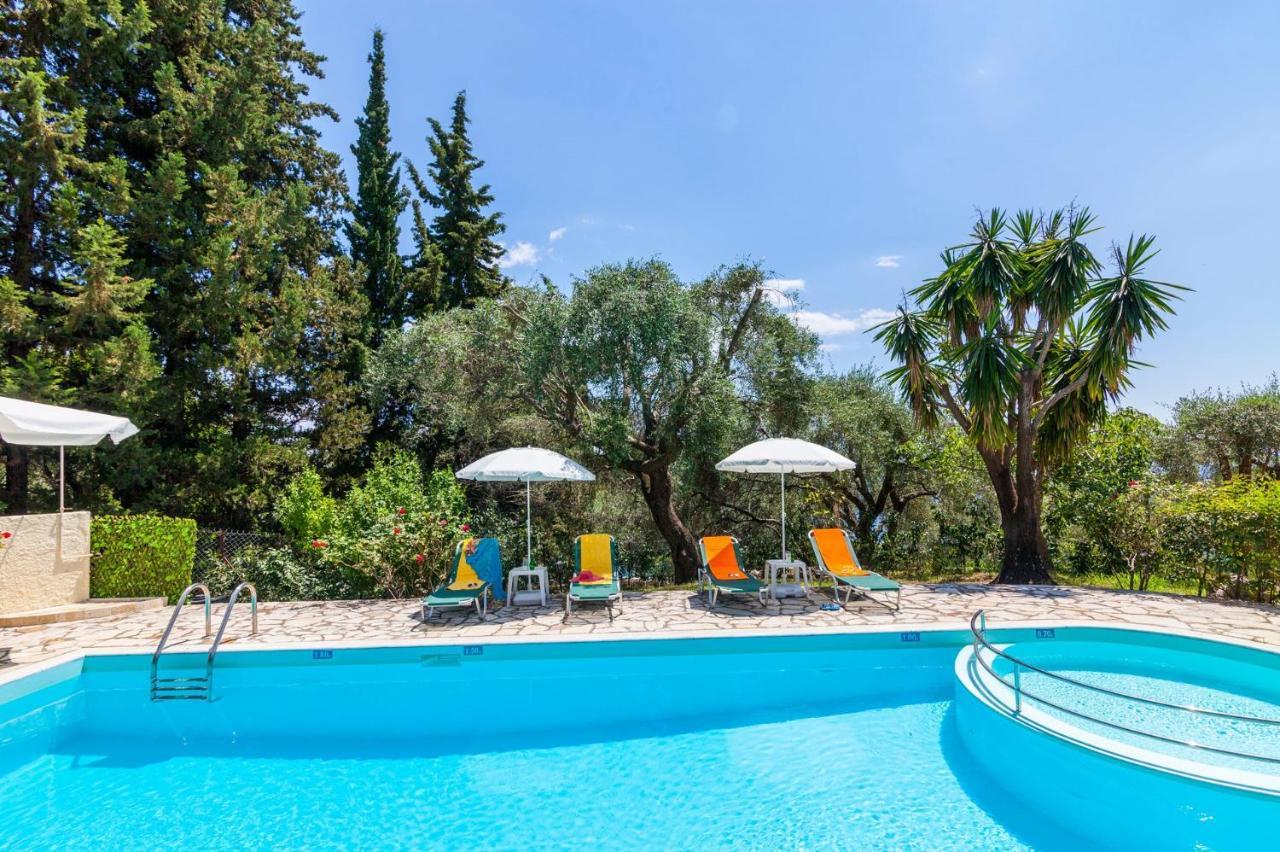 Villa Irini Nissaki Corfu Beach Villa Nisaki  Bagian luar foto