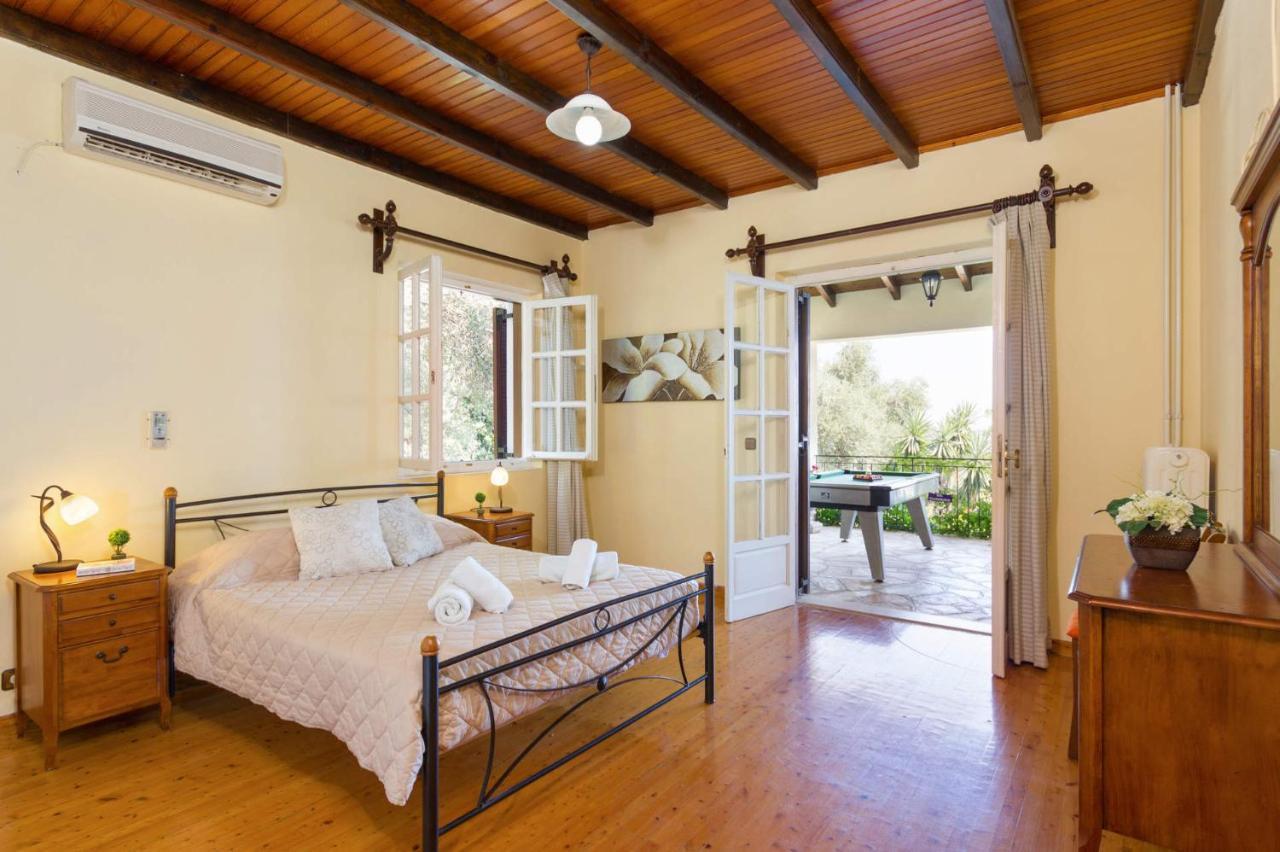 Villa Irini Nissaki Corfu Beach Villa Nisaki  Bagian luar foto